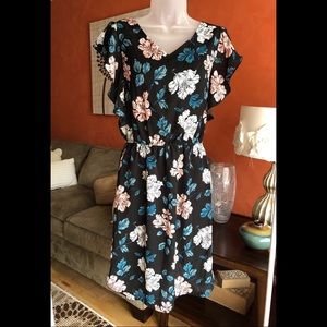 Floral Flowy Summer High/Low Dress